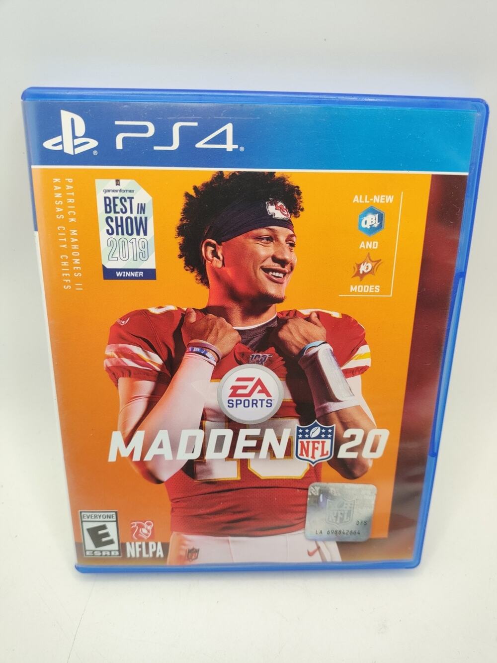 Madden NFL 20 Patrick Mahomes Cover- Sony PlayStation 4 PS4 New/Sealed